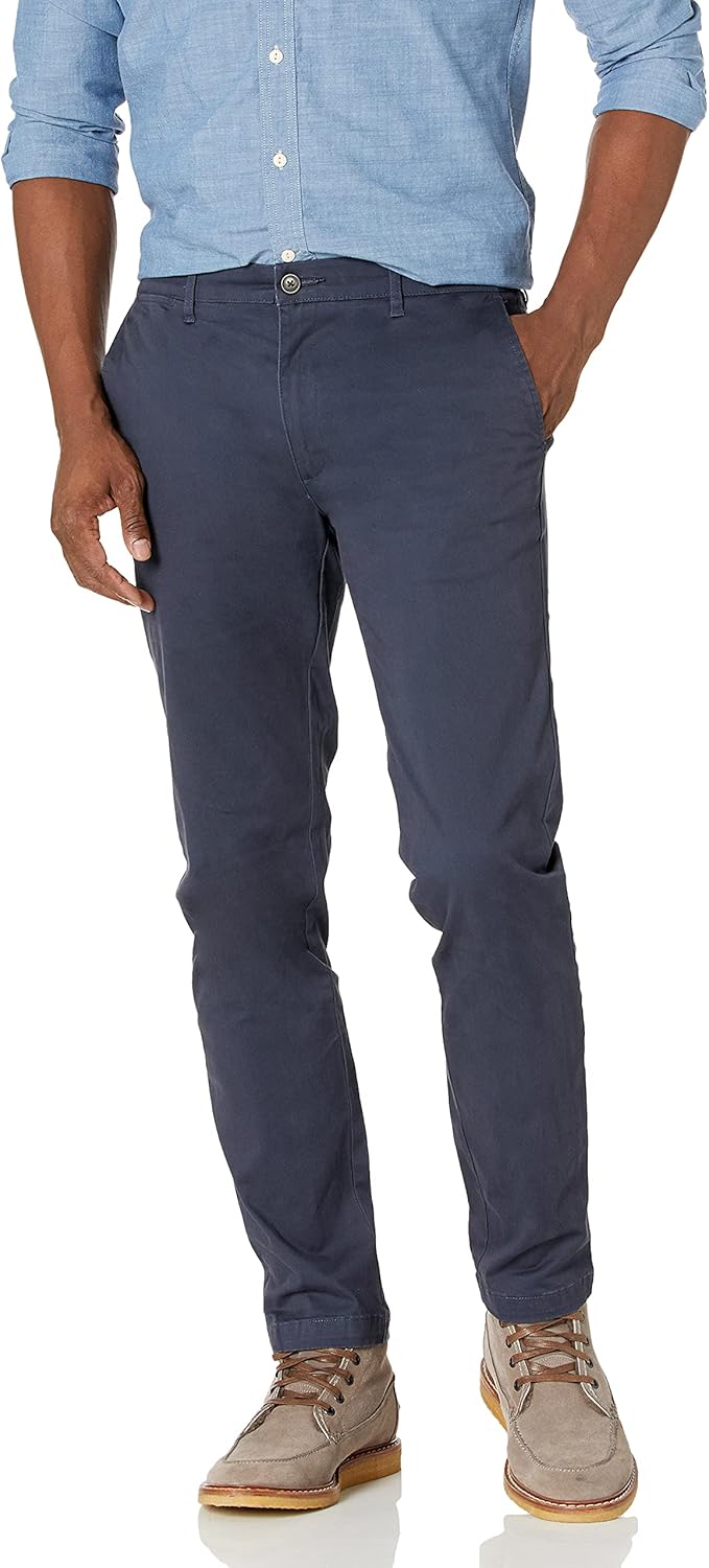 Thumbnail 6 de Amazon Essentials Herren Chinohose mit Stretch – Skinny-Passform in Khaki