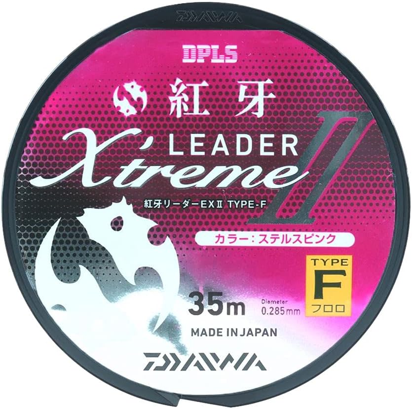 Detalle 2 de ダイワ 紅牙フロロリーダーEX タイラバ・テンヤ専用フロロカーボンリーダー 2.5号~6号・35m