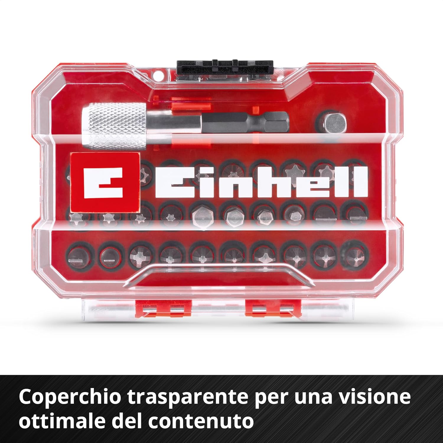 Thumbnail 6 de Set punte Einhell XS-CASE 32 pezzi: punte 25 mm, portapunte rapido e adattatore 1/4" in un astuccio robusto