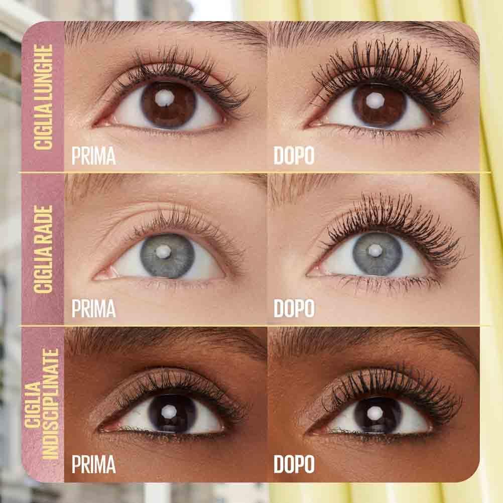Detalle de Maybelline New York Mascara Volumizzante Colossal Bubble – Volume Modulabile senza Grumi, 10 ml