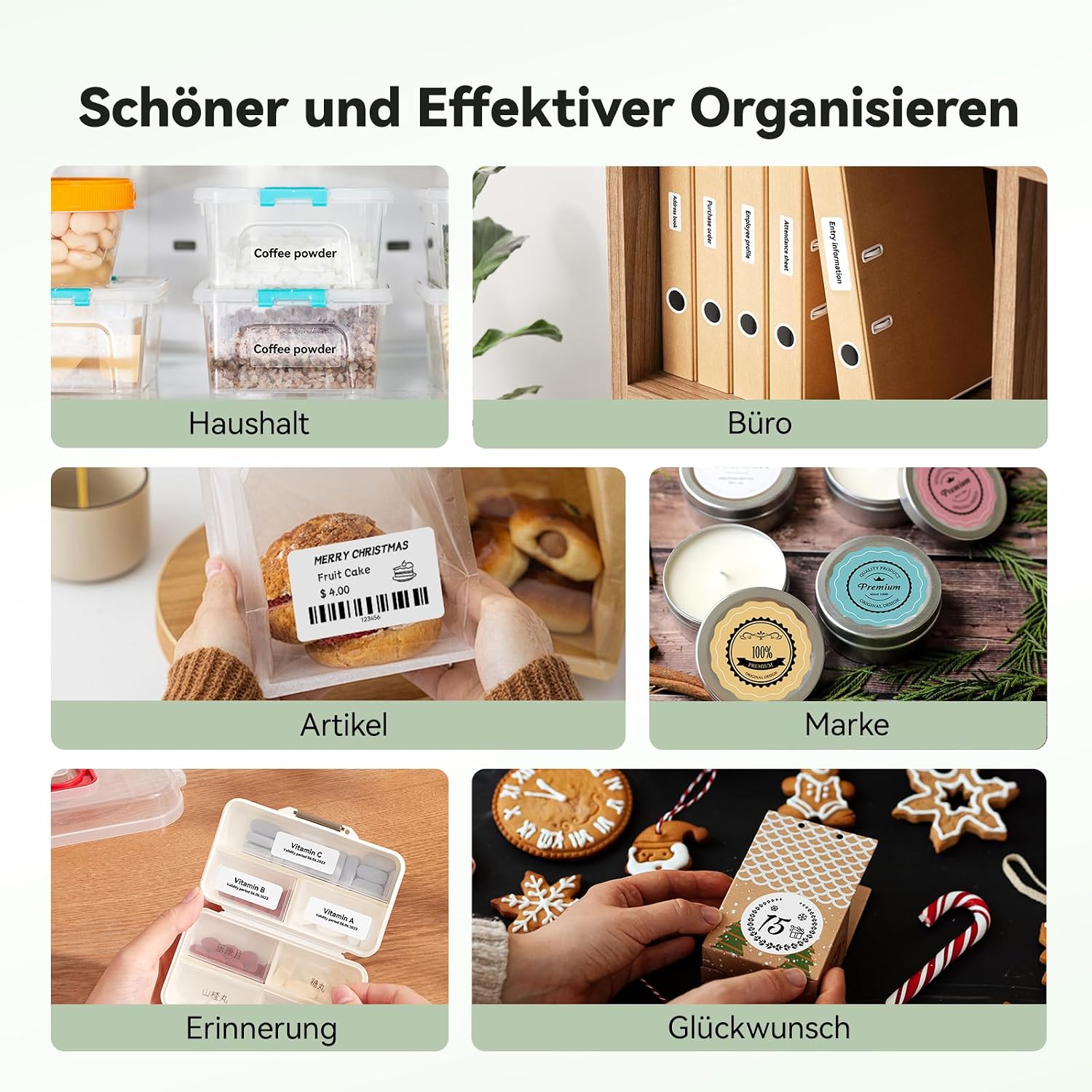 Thumbnail 4 de NIIMBOT B21 Etikettendrucker Selbstklebe Label Printer 256 GB đ