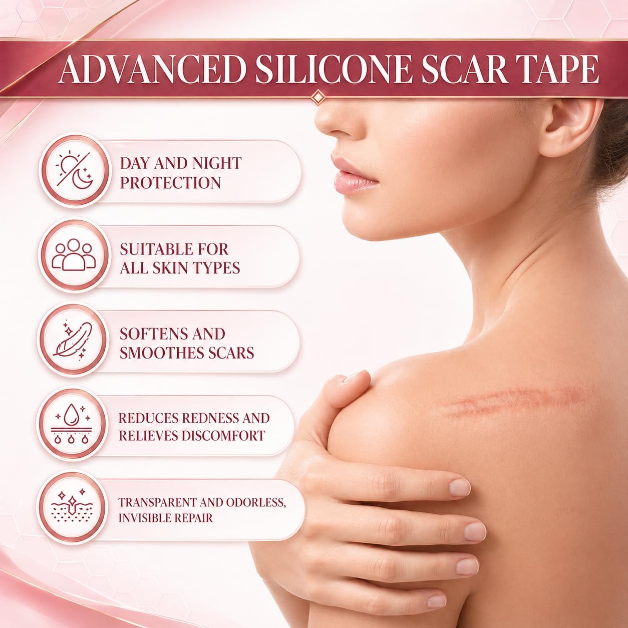 Thumbnail 6 de ICONRY Silicone scar tape roll 1.6 in