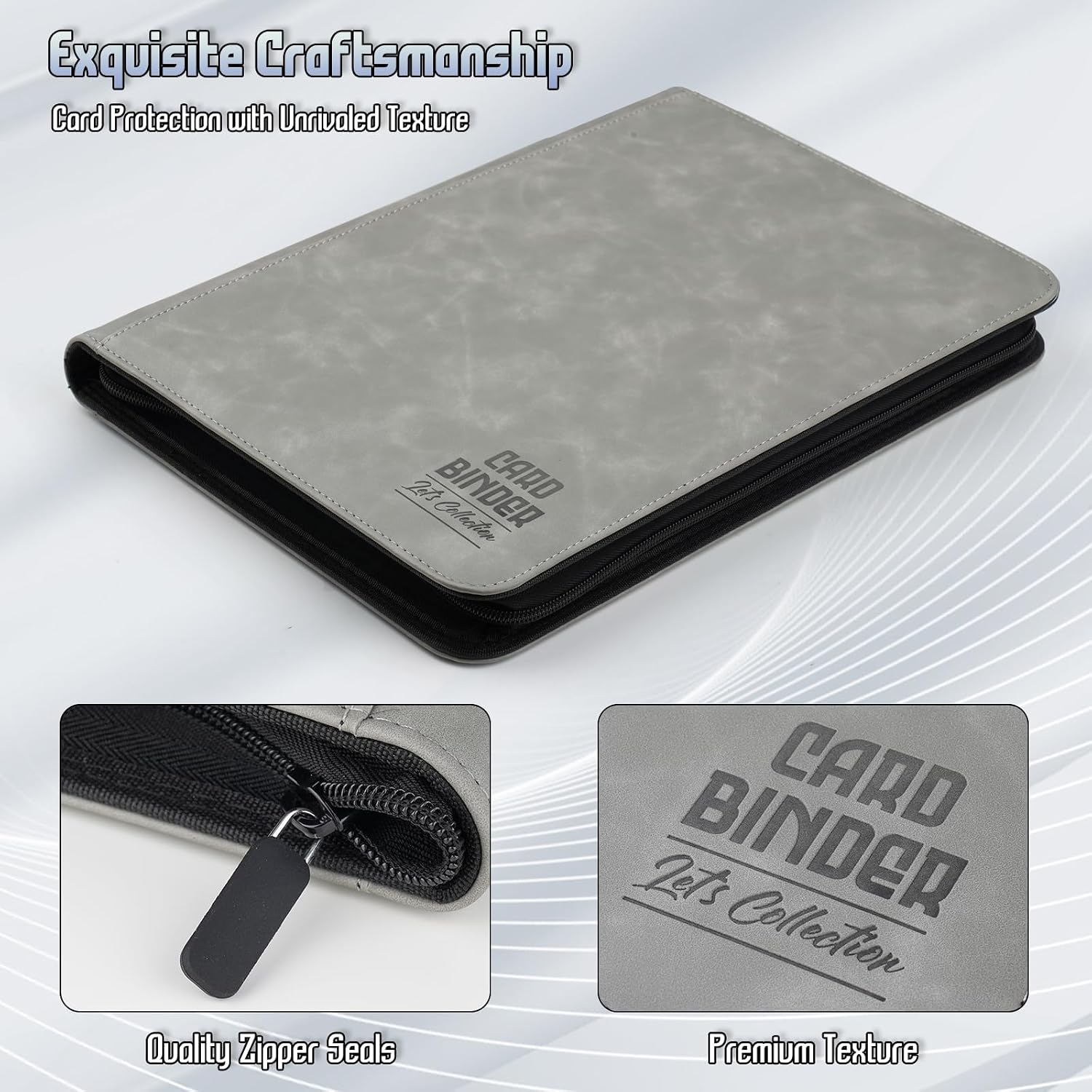 Detalle 2 de Trading Card Binder 540-Pocket PU Leather