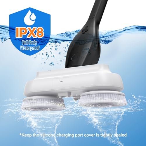 Thumbnail 4 de LifeBasis 2-in-1 Electric Spin Mop & Scrubber with 800ml Tank — Versatile Cleaning for All Floors