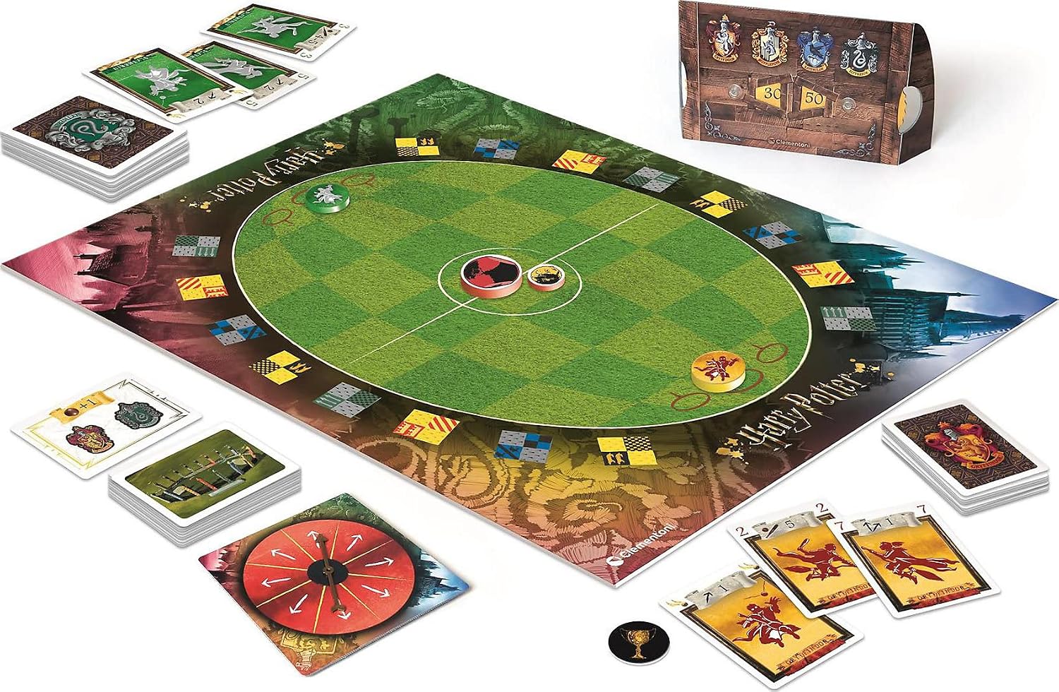 Detalle 2 de Clementoni Harry Potter Quidditch-Turnier Spiel 🎲