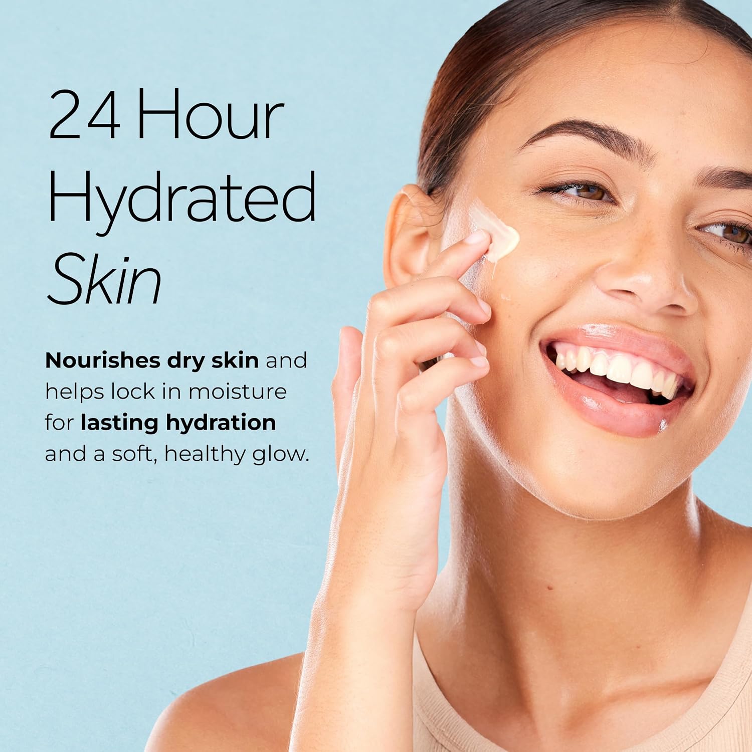 Detalle 1 de POND'S 10305210270296 Crema S Nourishing Face Cream, Fragrance-Free, 14.1 oz