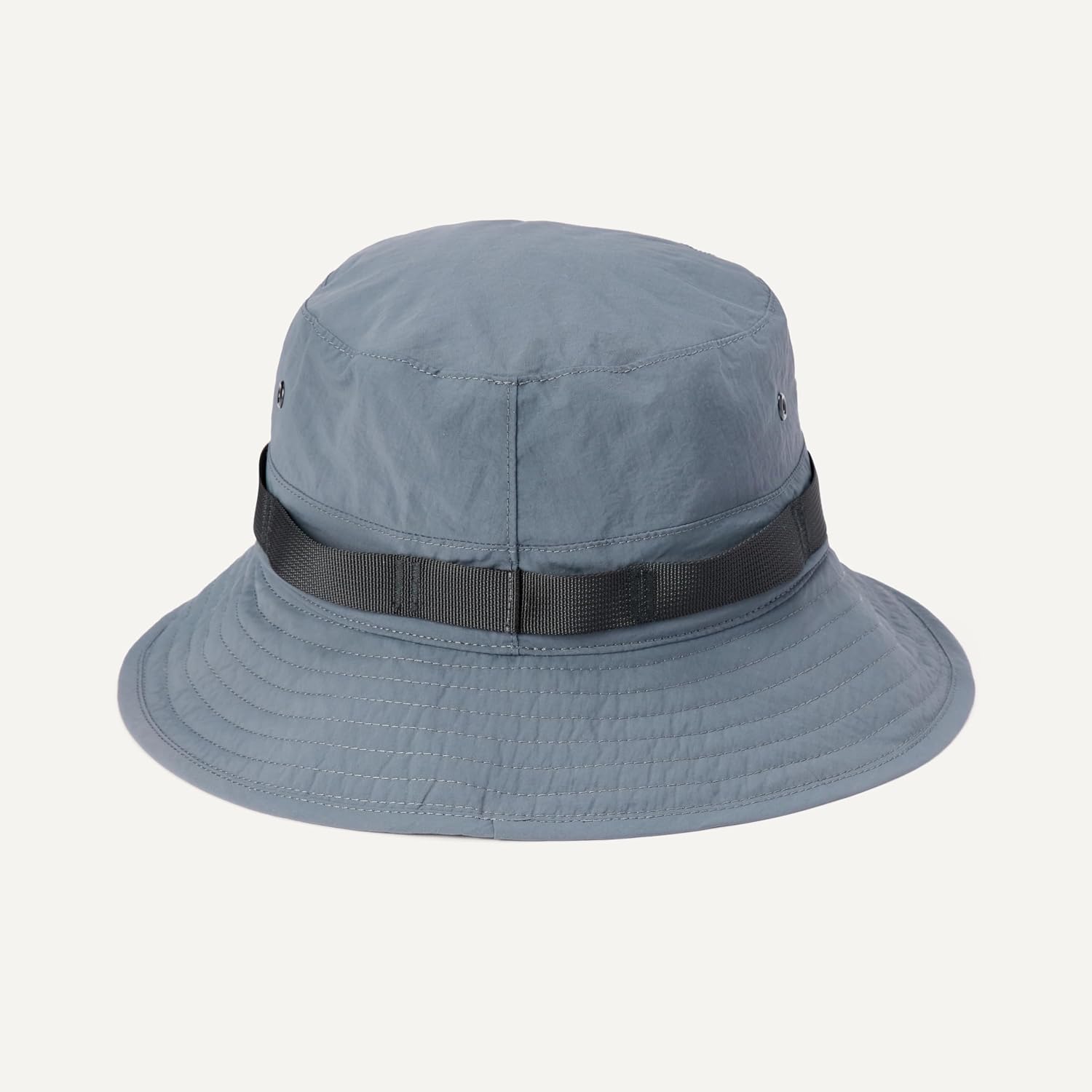 Detalle de Amazon Essentials Men's Washed Nylon Outdoor Wide Brim Sun Bucket Hat