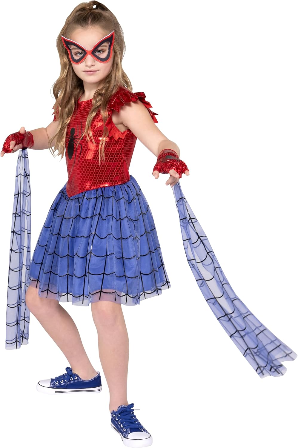 Detalle de MARVEL Spider-Man Youth Halloween Dress ðŸŽ