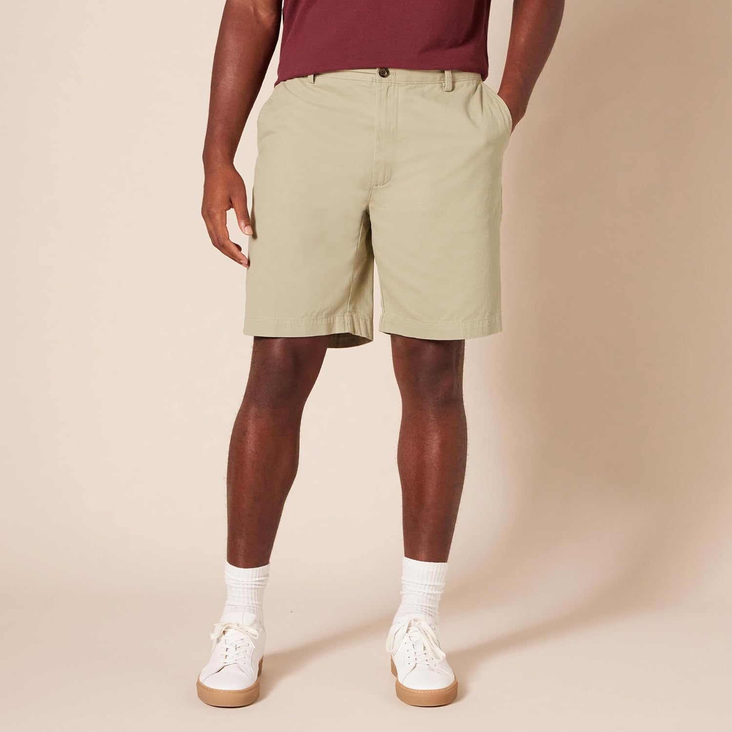 Thumbnail 4 de Amazon Essentials Herren Classic-Fit Chino-Shorts (23 cm) – Baumwoll-Twill für warme Tage