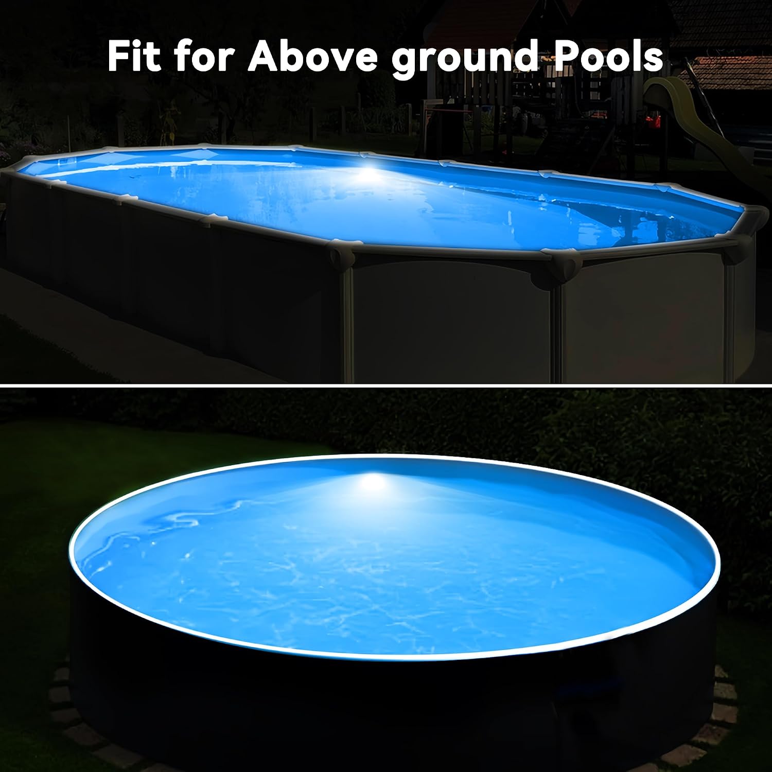 Detalle de LyLmLe Proiettore Piscina LED con filettatura esterna 2" | 18W, 3000K/6000K, Ø242mm, 12V AC