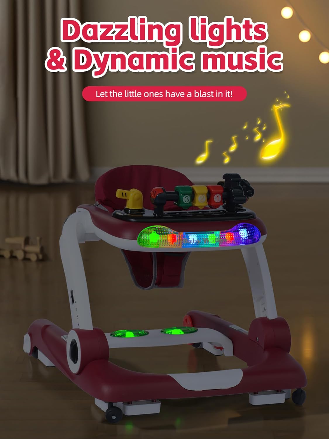 Thumbnail 1 de Music and Lights Baby Walker 6-in-1