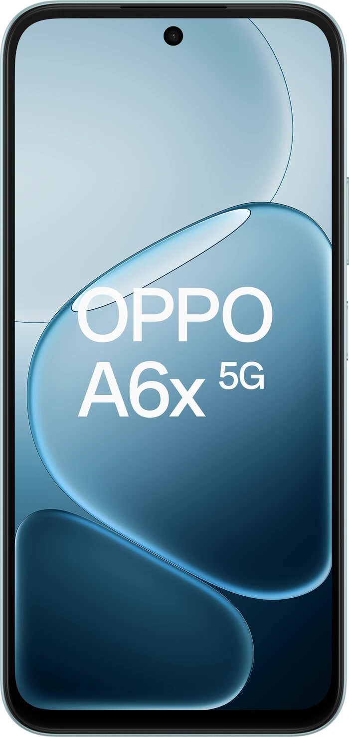 Thumbnail 1 de OPPO A6x 128 GB Blau 5G (Einstiegs-Smartphone) mit großem 6.100-mAh-Akku