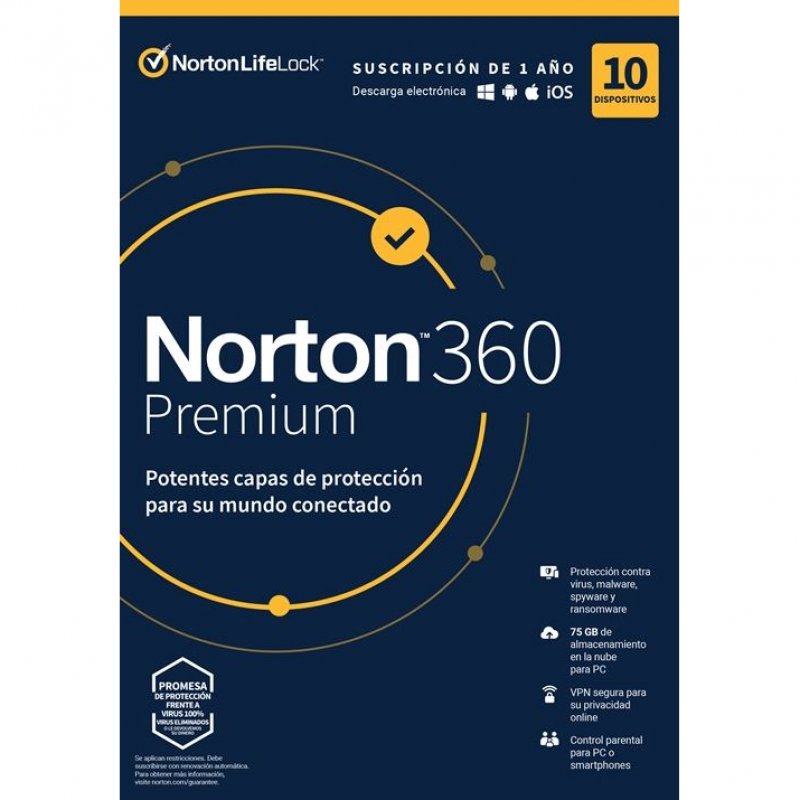 Detalle de Microsoft 365 Personal 1 Usuario 1 Año + Norton 360 Premium 10 Dispositivos 1 Año: guía de compra y motivos para elegir
