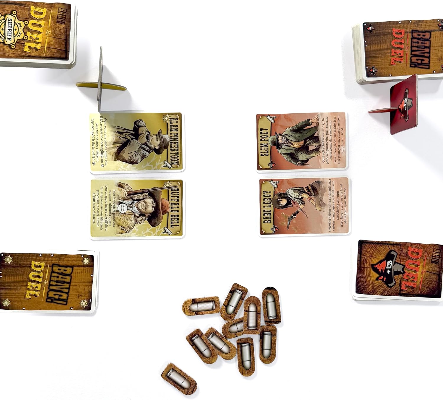Detalle 2 de Bang! The Duel – Duelli di Carte per Due Giocatori (Edizione Italiana) | DV Giochi