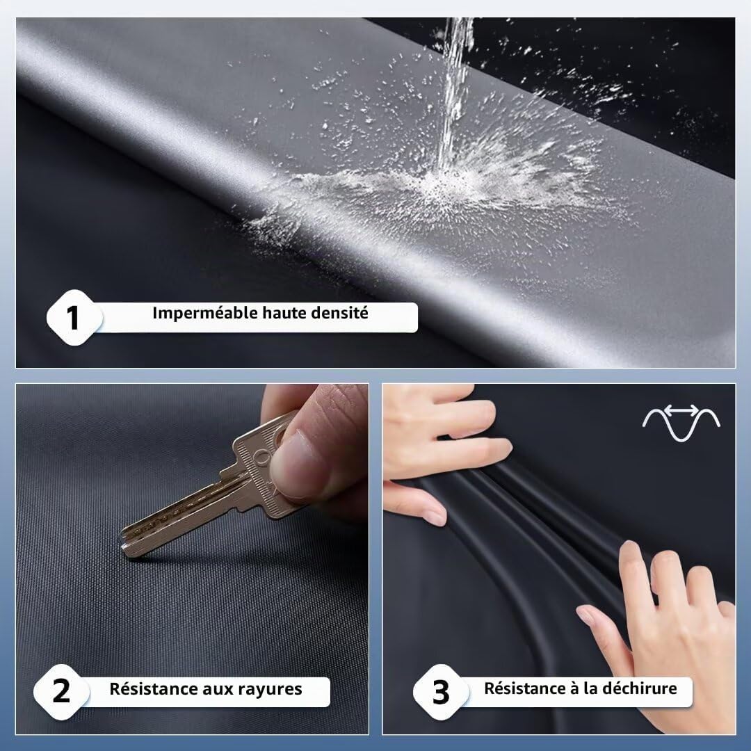 Thumbnail 1 de GUNHYI Housse Voiture Imperméable Respirante pour Mini Cooper 2 portes (F56/F57/F66) – Bleu Noir