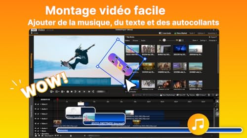 Detalle de Nero Video Studio 2026 – Logiciel de montage professionnel multi-pistes 4K/8K