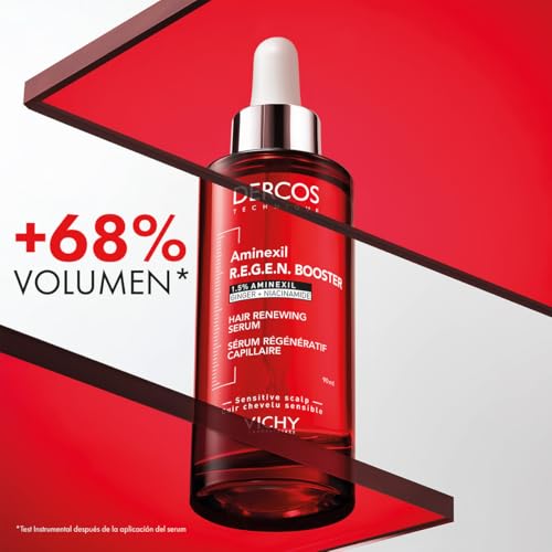 Detalle 2 de Vichy Dercos Aminexil Clinical R.E.G.E.N. Booster: Siero Rinnovatore per Capelli - 90 ml