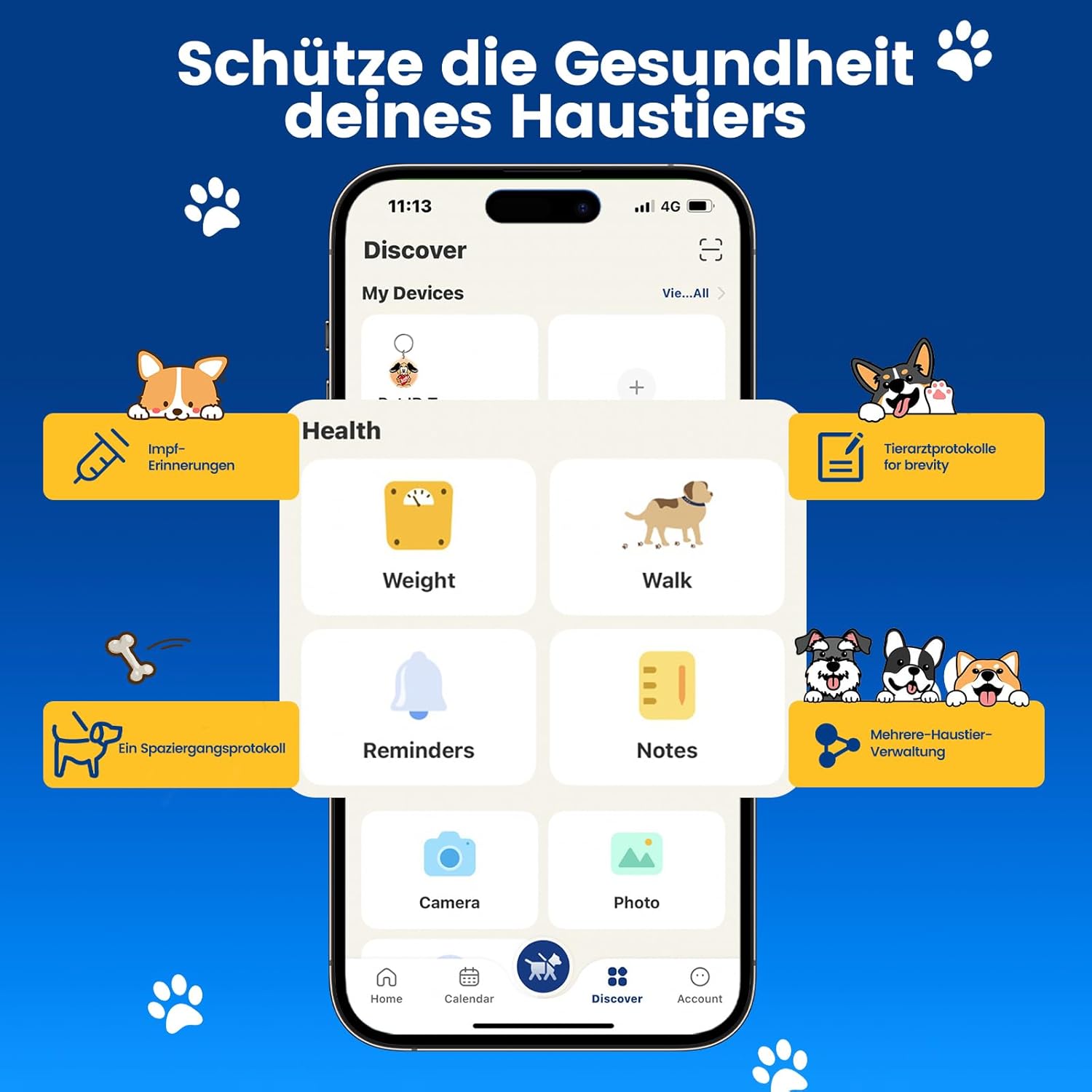 Thumbnail 6 de PawView 2er-Set Hundemarke mit QR-Code – personalisiertes Notfallprofil, wasserdicht & Verlustschutz