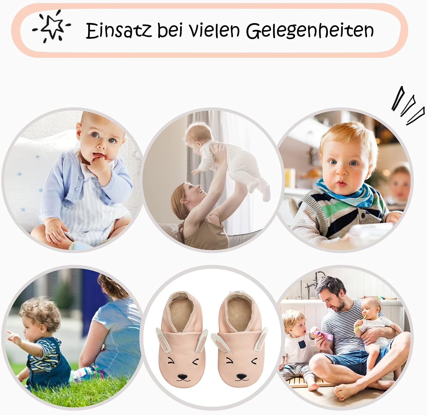Thumbnail 4 de IceUnicorn Krabbelschuhe Baby Lauflernschuhe