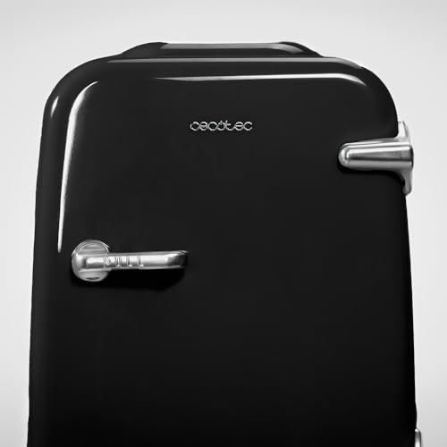 Detalle de Cecotec Mini Nevera Bolero MiniCooling 4L Habana Black: 12V-220V para coche y caravanas