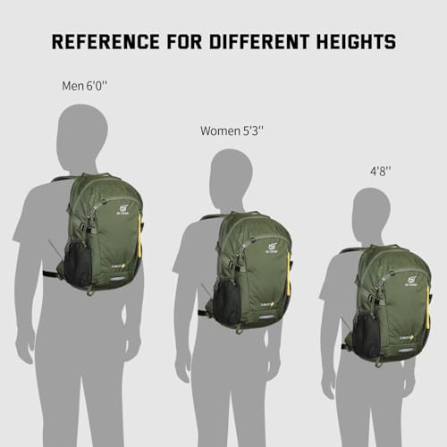 Thumbnail 6 de SKYSPER Leicht Wanderrucksack 20L – atmungsaktives Tragesystem, Rückenbelüftung