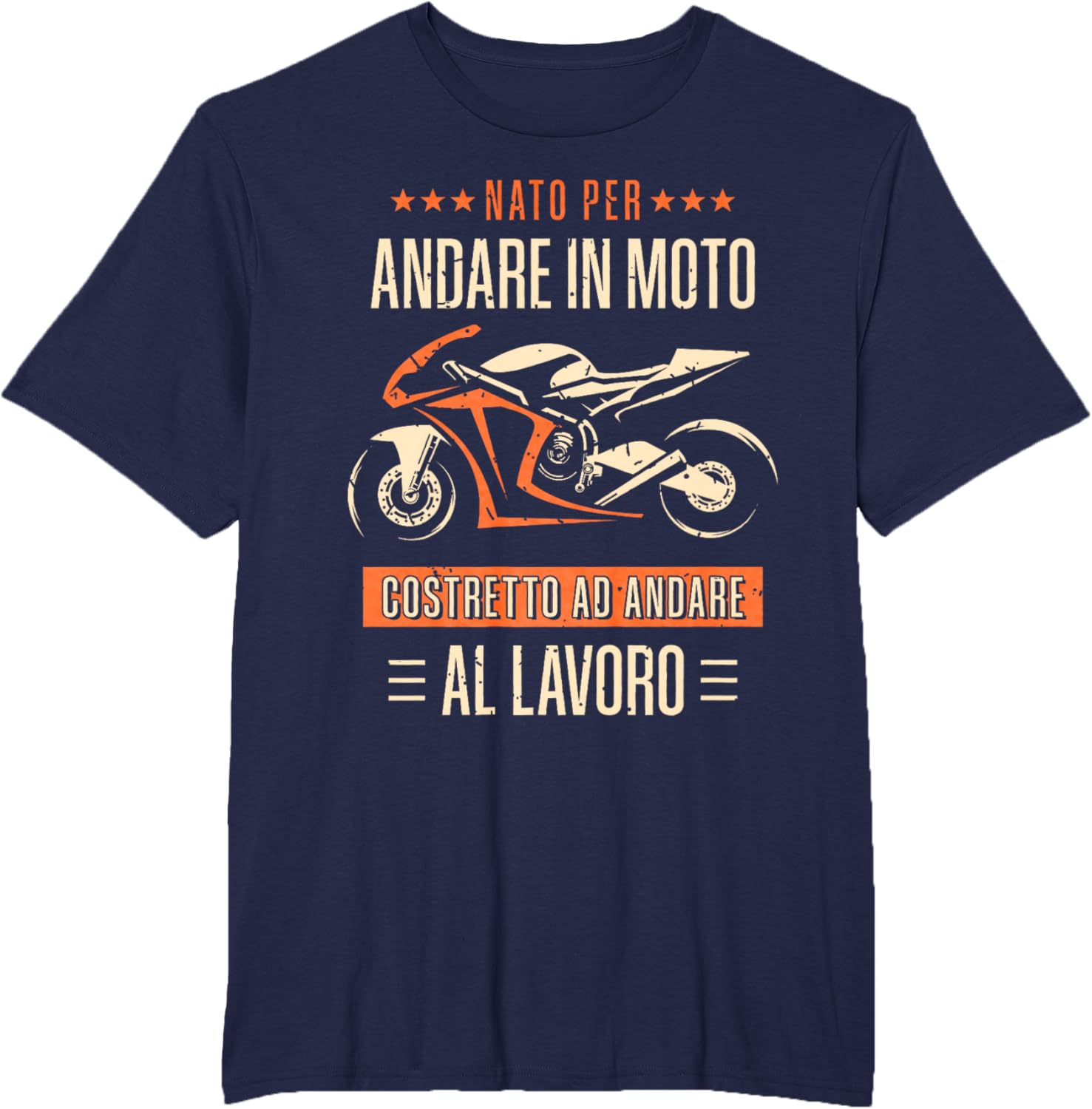 Detalle 2 de Motociclista Motociclismo Regalo Moto Maglietta – stile casual e passione per la moto