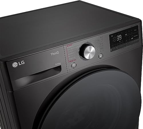 Detalle 2 de LG W4WR7096YB Frontlader-Waschtrockner 9-6 kg mit AI Direct Drive, Steam und TurboWash 360 – Weiß