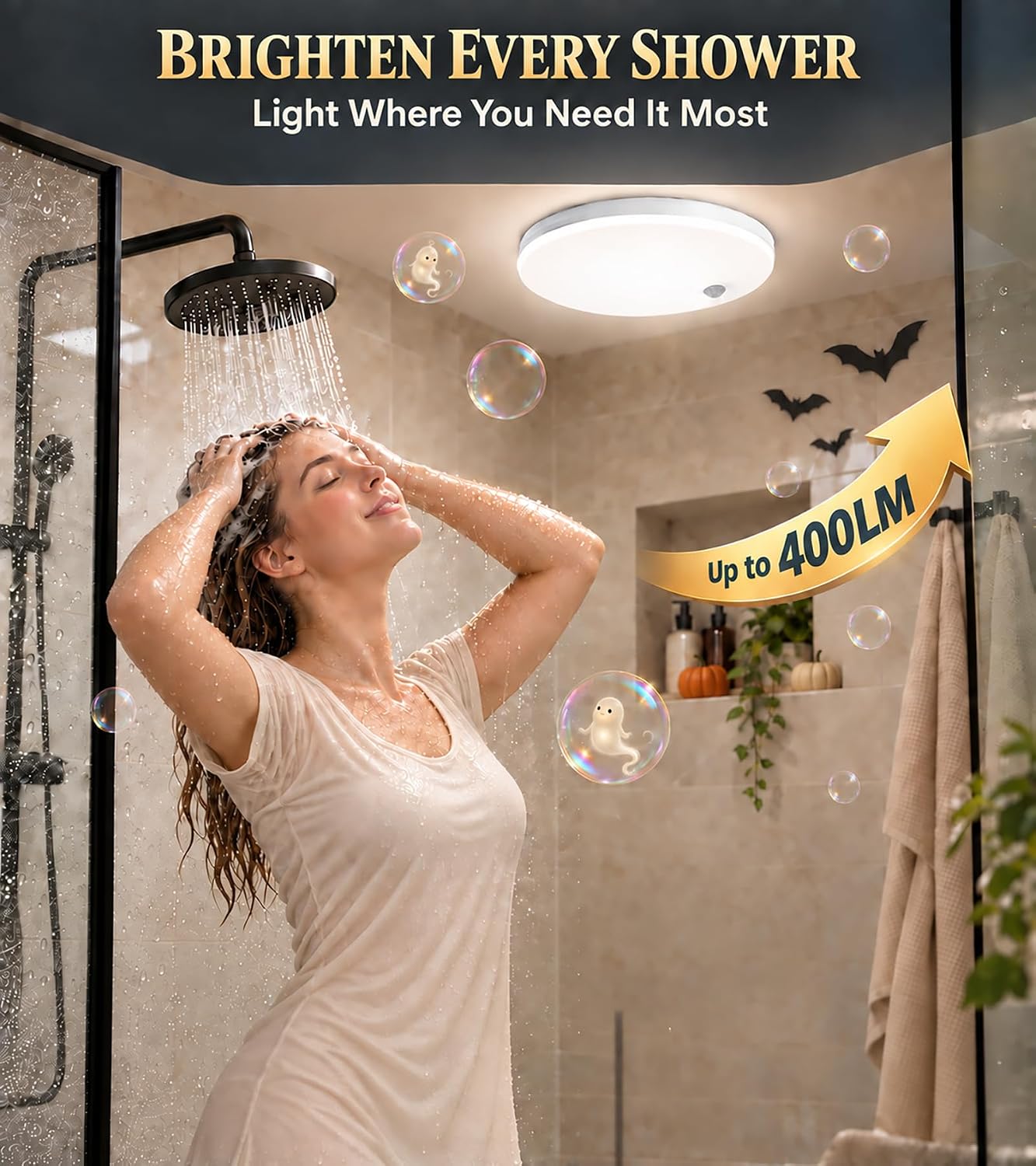 Detalle 2 de Waterproof Shower Light 7.8-Inch