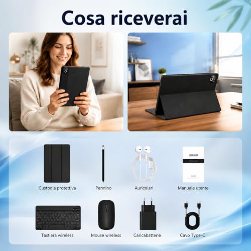 Thumbnail 6 de MUTSAY Tablet 11 Pollici Android 16: potenza, versatilità e bundle completo