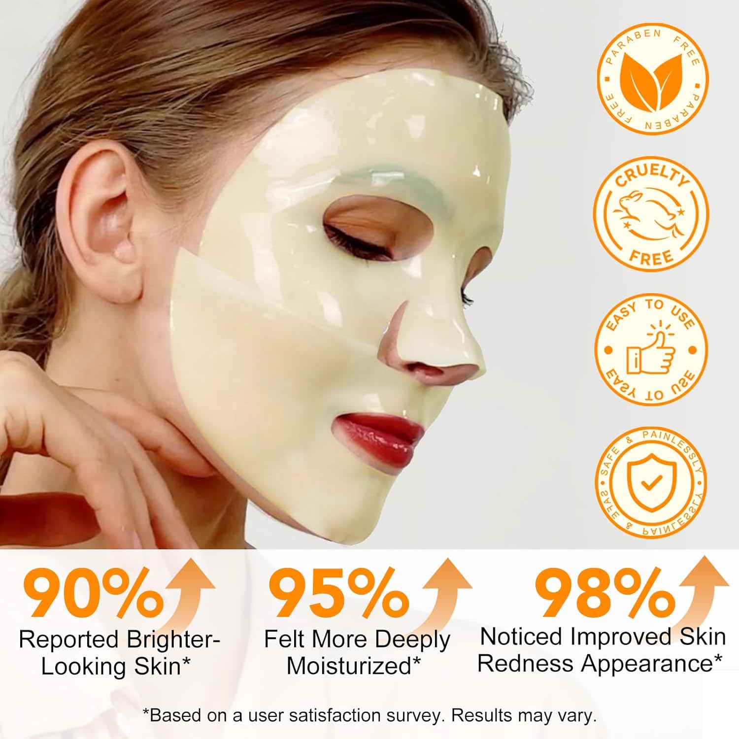 Thumbnail 4 de Kojic Acid Turmeric Brightening Mask 34 g x 4ea