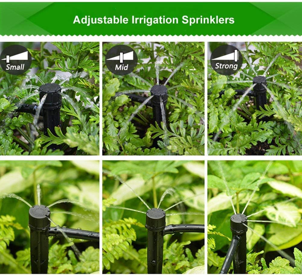 Thumbnail 3 de Hydrogarden 100pcs Adjustable Drip Emitters – 360° Watering, 4/7mm Tubing Compatibility