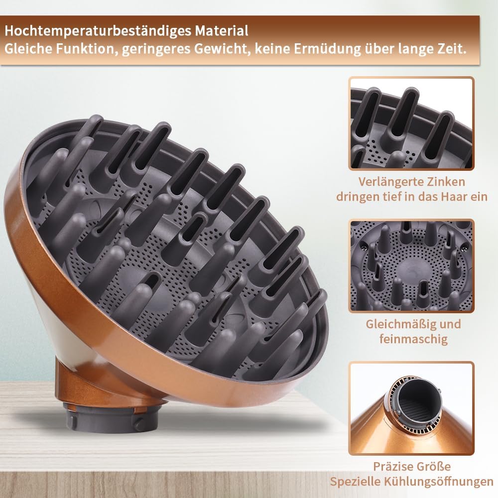 Thumbnail 2 de Laymi Diffusor für Dyson Airwrap mit Zacken