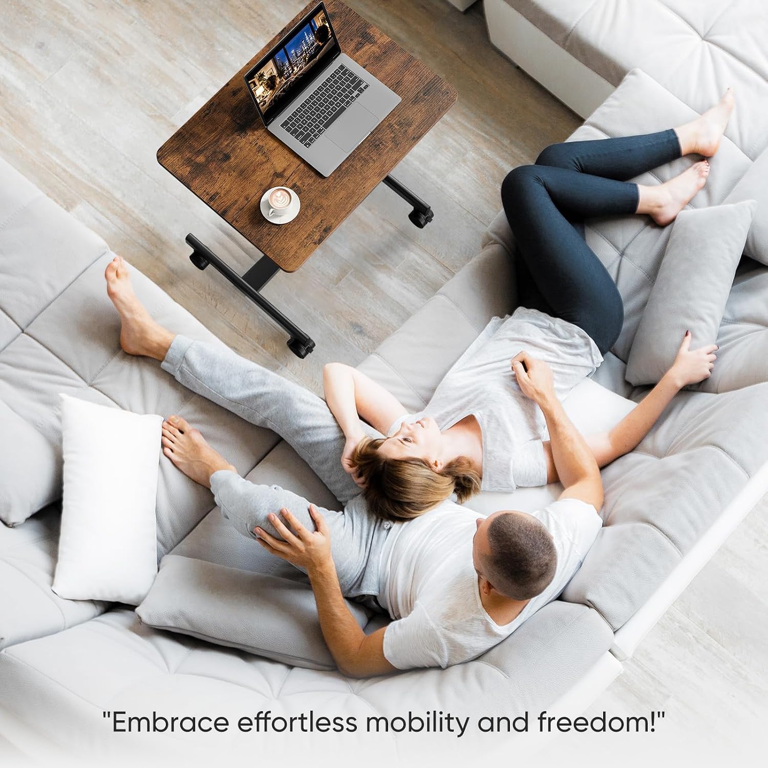 Detalle 2 de HAPPYMONT Mobile Rolling Desk