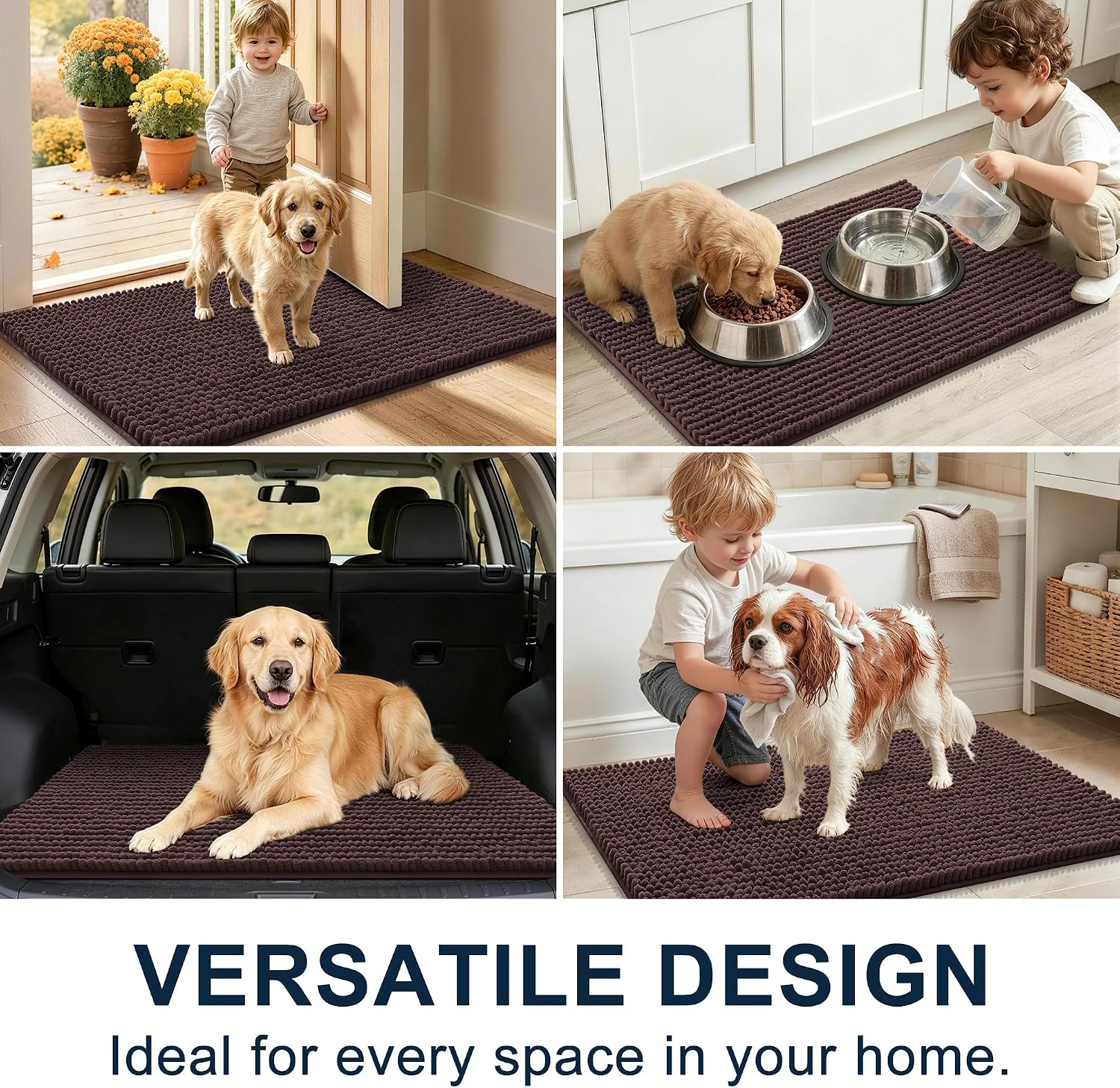 Thumbnail 6 de Smiry Dog Door Mat 48x30