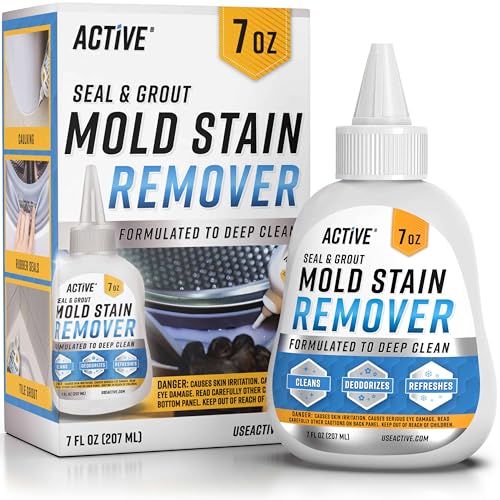 Detalle de ACTIVE Mould Stain Remover Gel Cleaner for Front Loader Seals and Grout (207 mL)