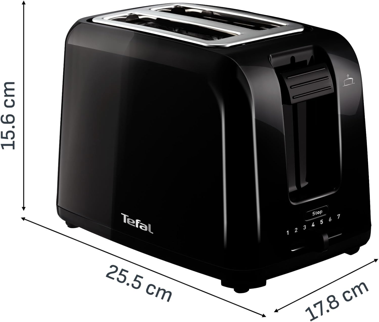 Thumbnail 6 de Tefal Vita TT1A2810 broodrooster met 2 sleuven en 7 bruiningsniveaus