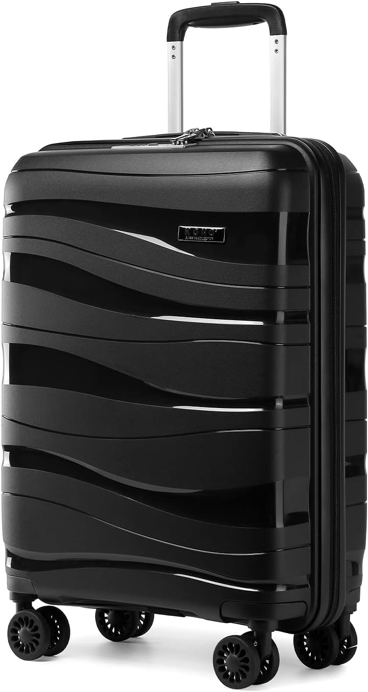 Detalle de Kono Large Check-in Luggage 28 inch – Lightweight Polypropylene Hard Shell with TSA Lock & Spinner Wheels