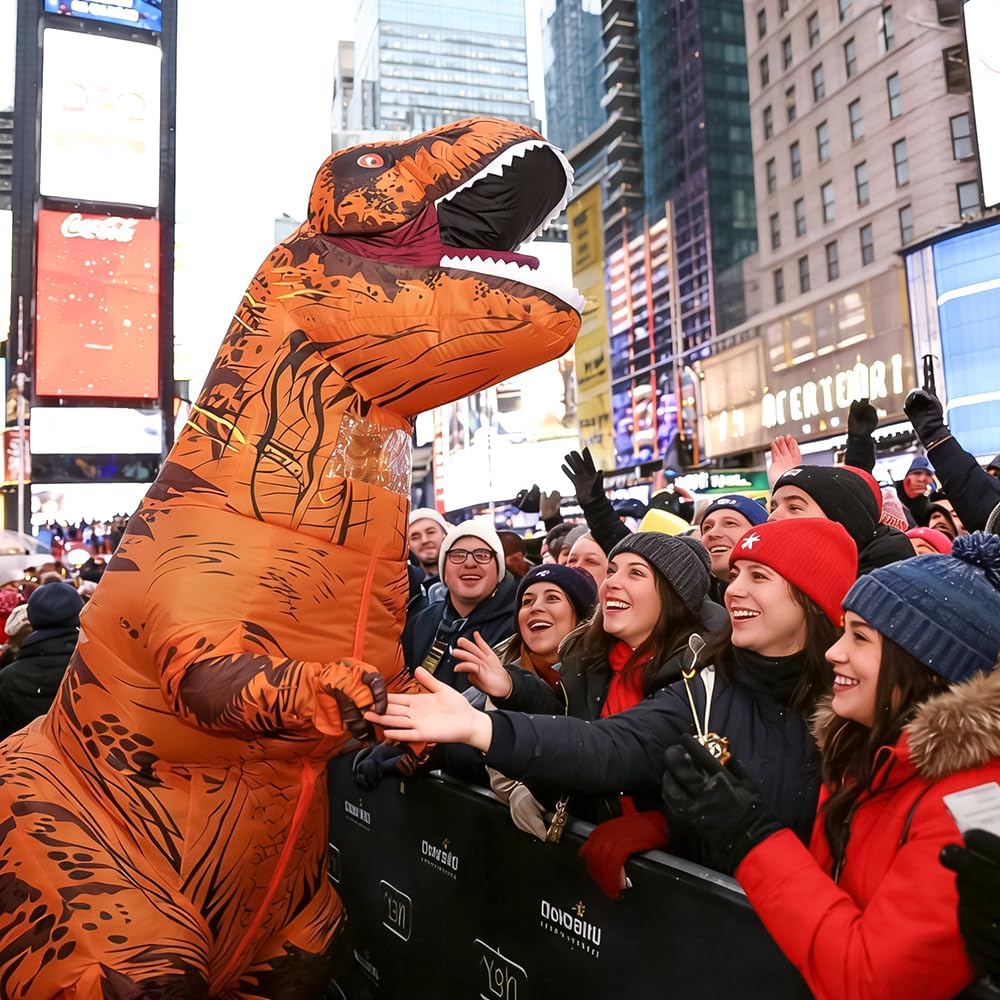 Thumbnail 3 de Rafalacy Aufblasbares Dinosaurier-Kostüm für Erwachsene