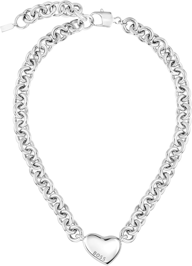 Detalle de BOSS 1580636 Collar cadena Honey Love en acero inoxidable 💍