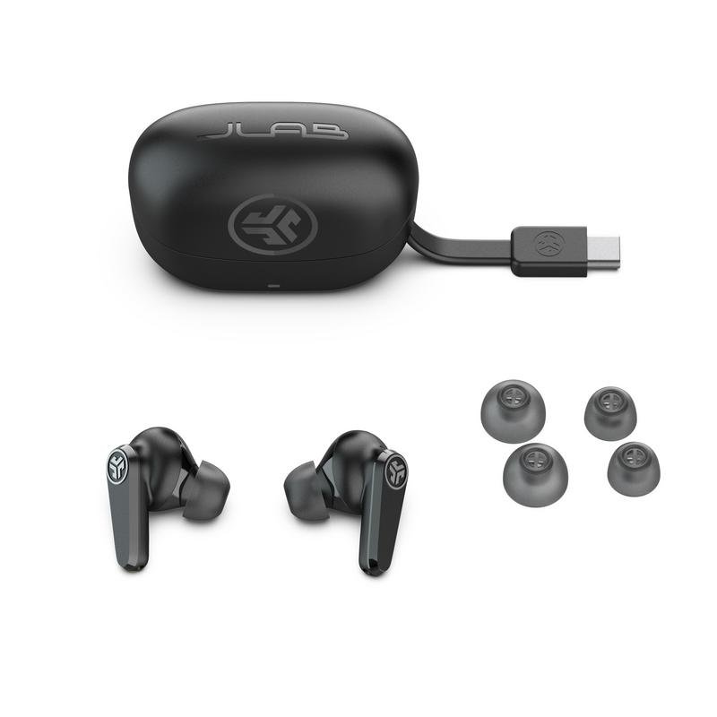 Detalle 2 de Auriculares JLab Go Pods ANC: inalámbricos con cancelación de ruido y control táctil
