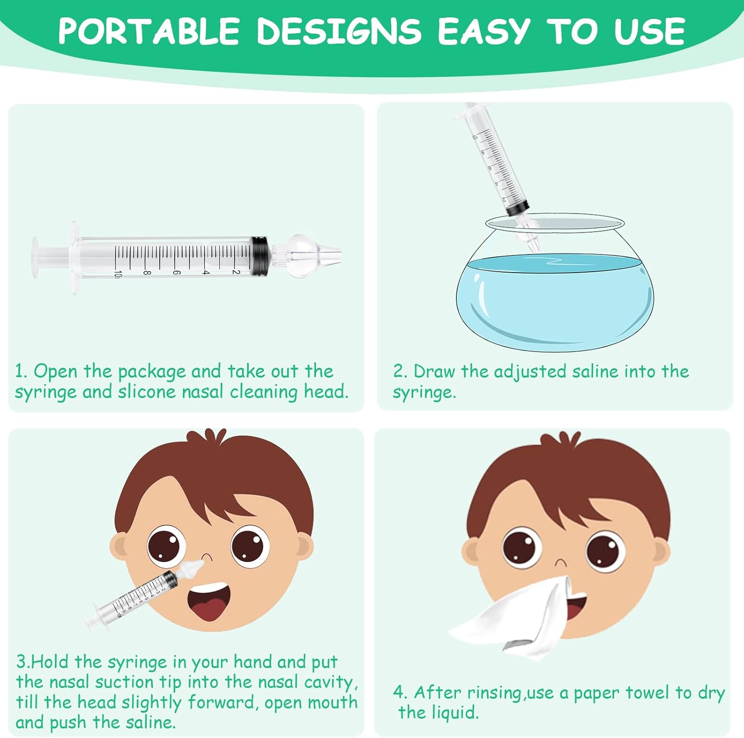 Thumbnail 4 de Vicloon nasal aspirator 2pc silicone kit