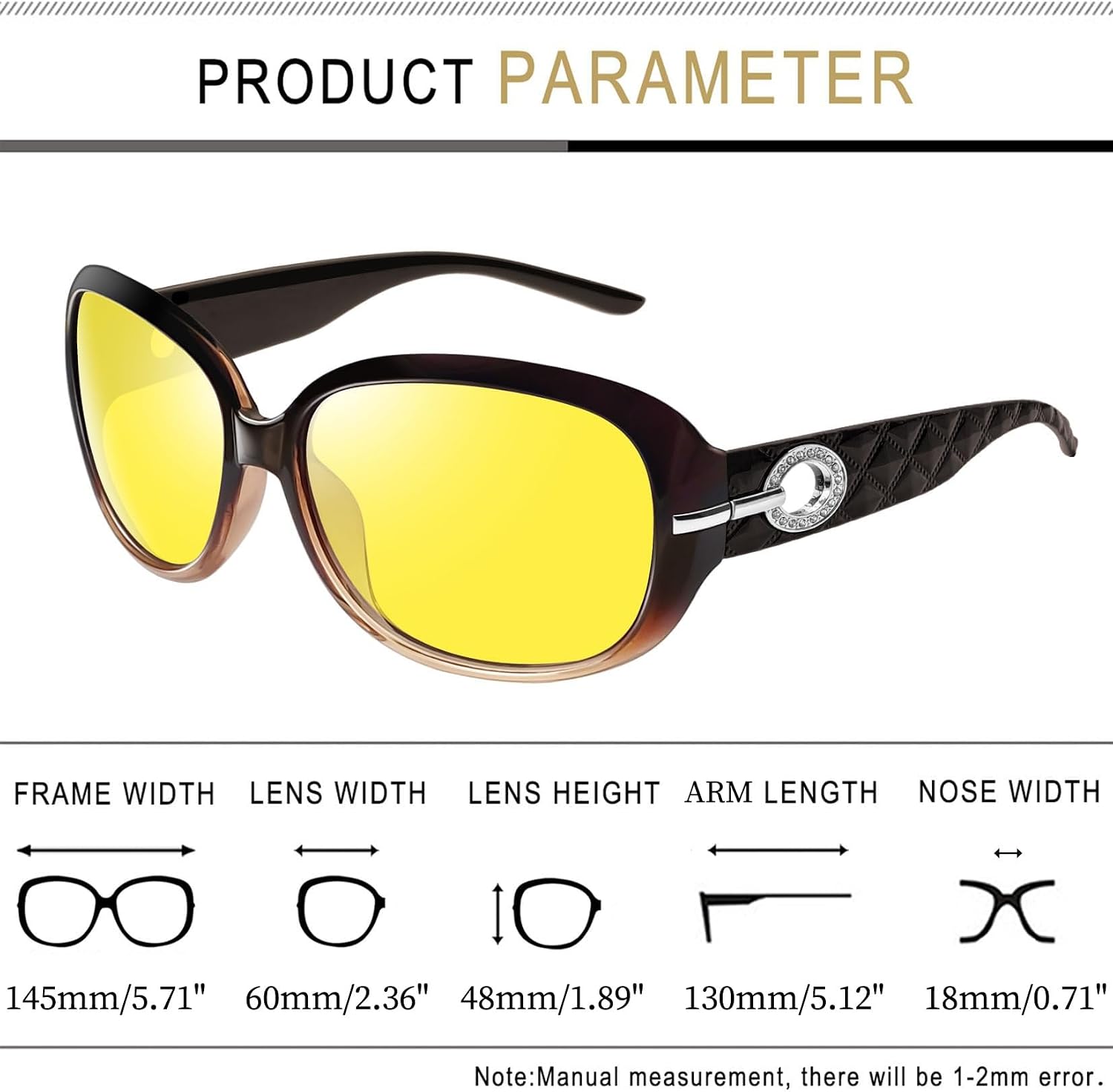 Thumbnail 4 de Joopin Gafas de sol polarizadas mujer UV400