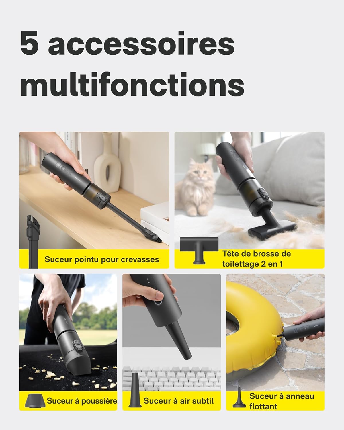 Thumbnail 3 de HOTO Aspirateur 20000 Pa 🧹