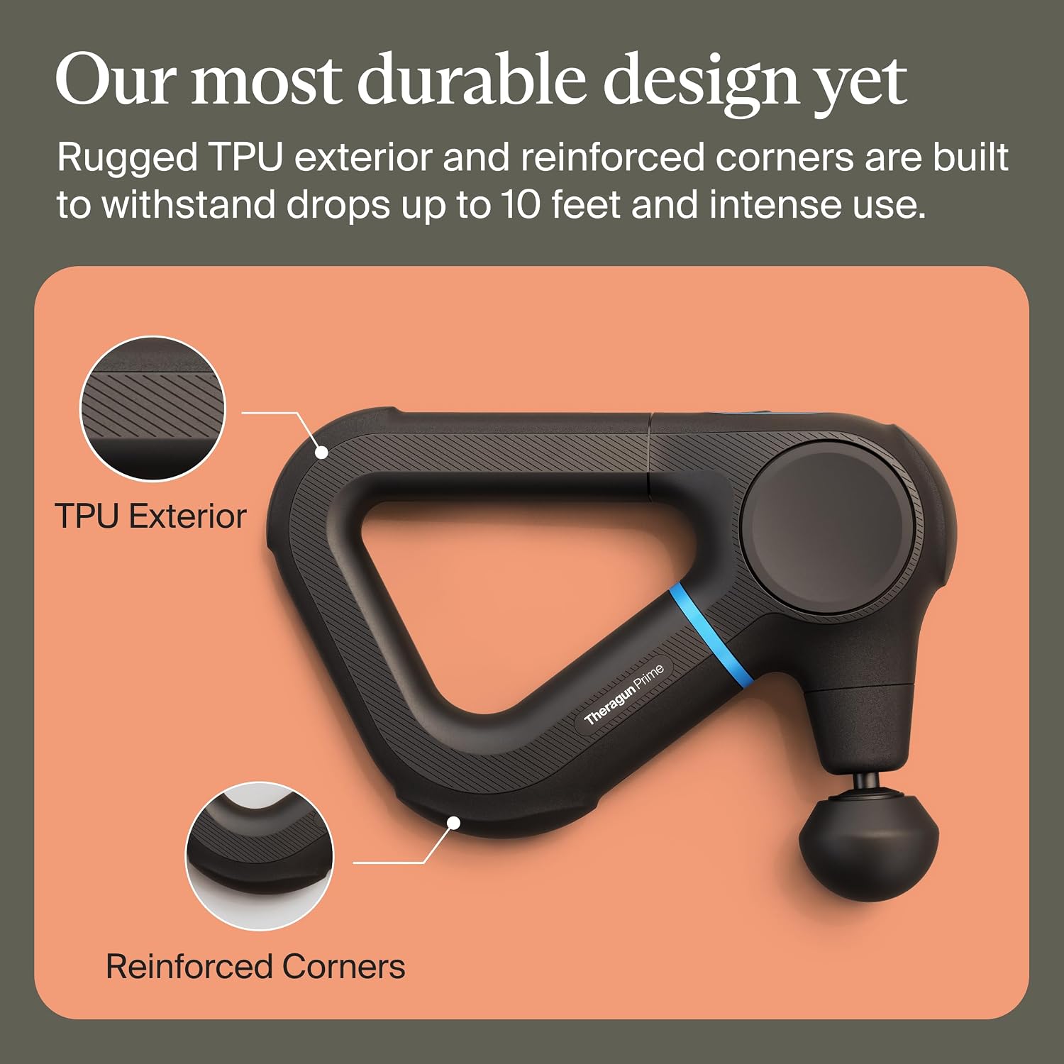 Thumbnail 4 de TheraGun Prime (6th Generation) by Therabody – deep, powerful massage gun for recovery