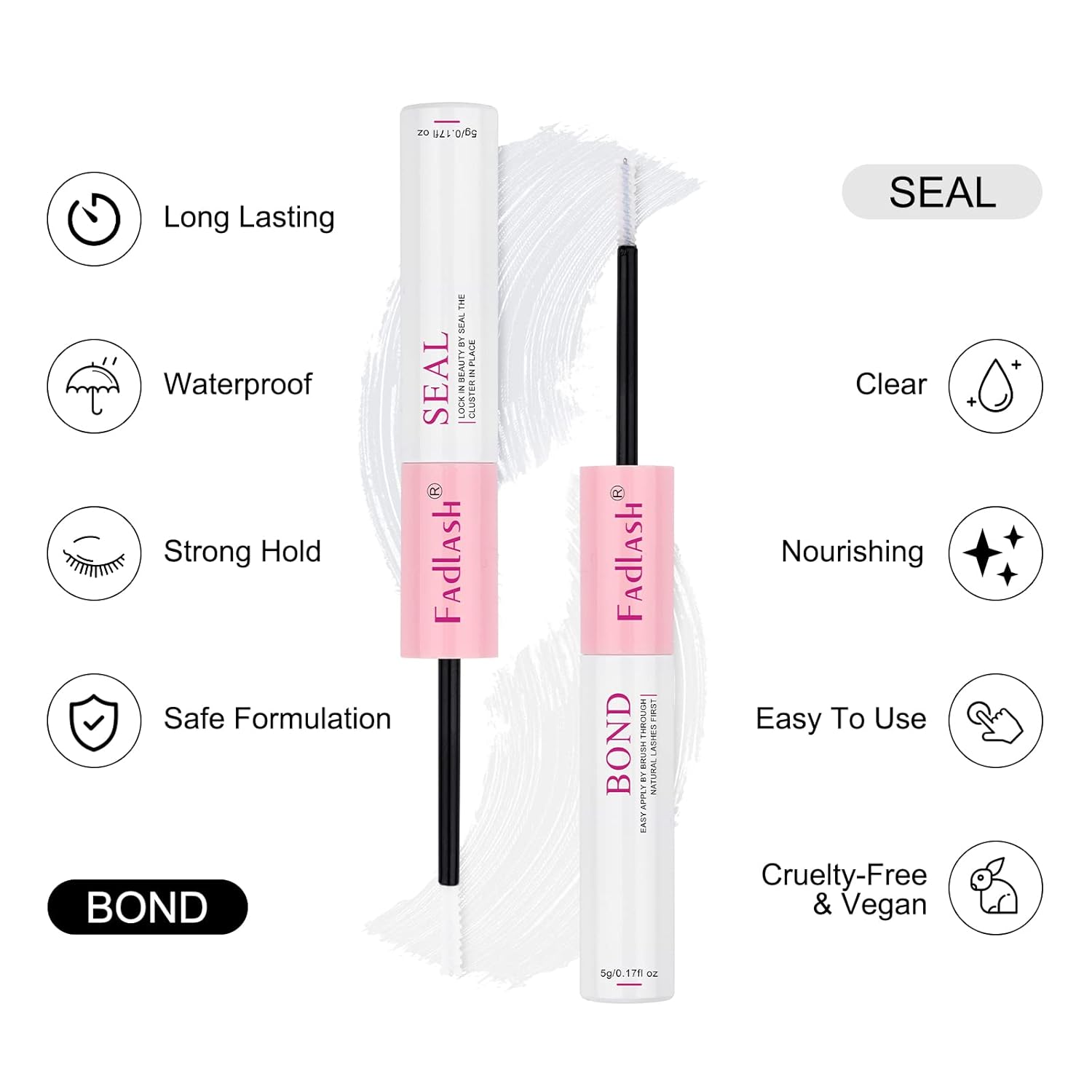Detalle 2 de FADLASH Lash Bond and Seal 10ml lash glue