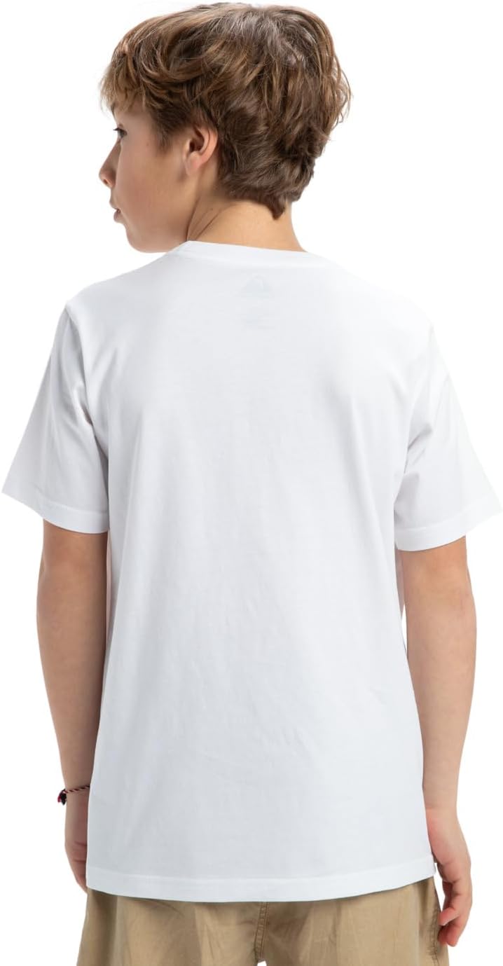 Detalle 2 de Quiksilver Ev Typed Out SS YTH T-Shirt Garçon (Lot de 1) – Confort & Style durable