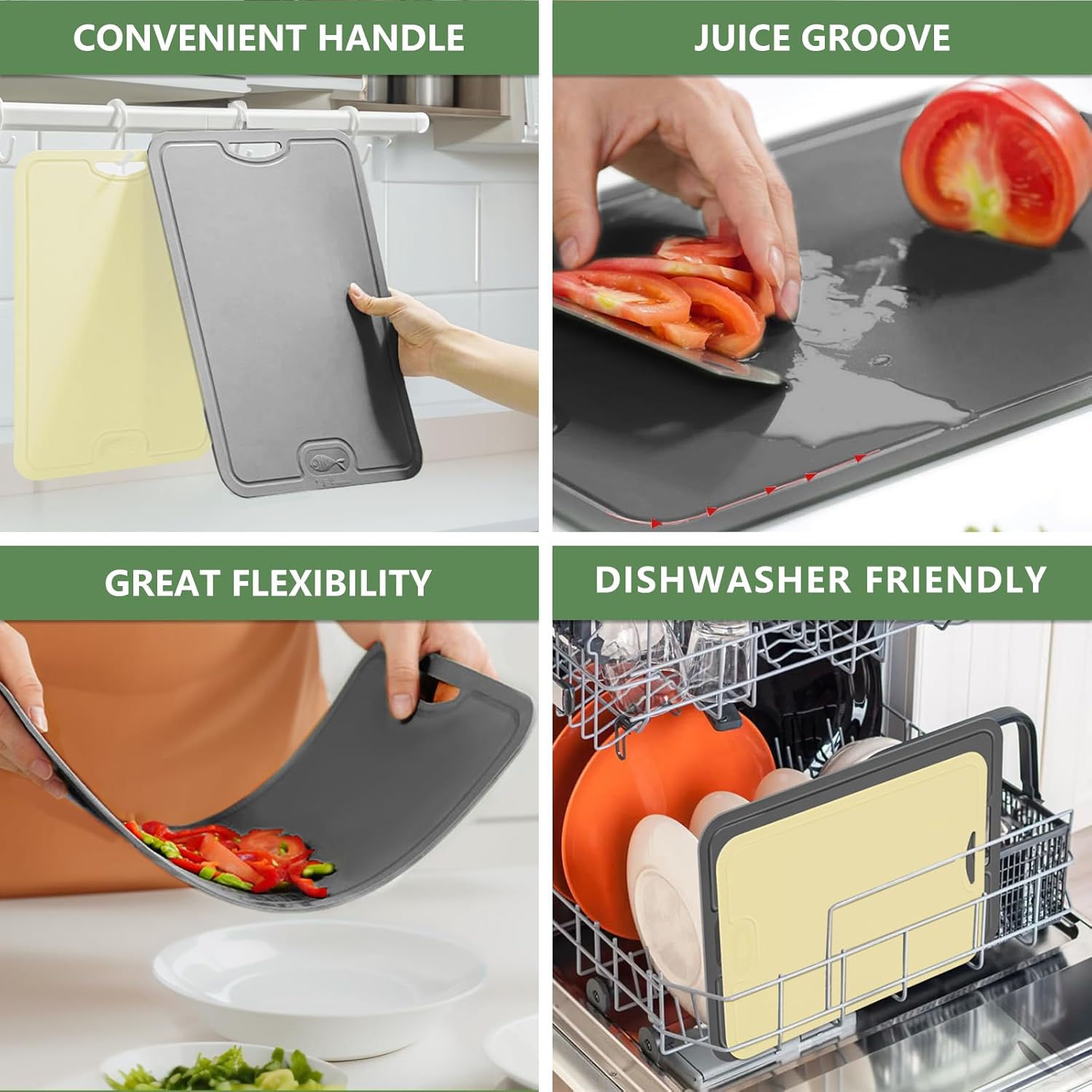 Thumbnail 3 de Gintan TPU Chopping Board set 2-pack 🍽
