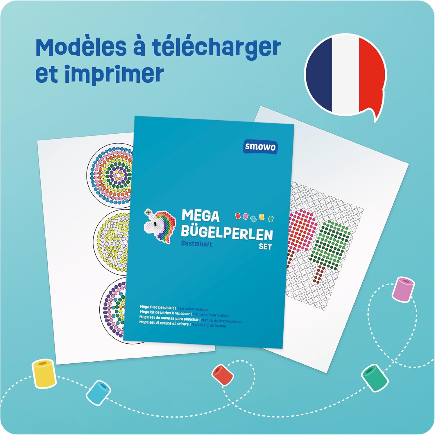 Thumbnail 2 de Smowo Lot 10000 perles à repasser 🎨