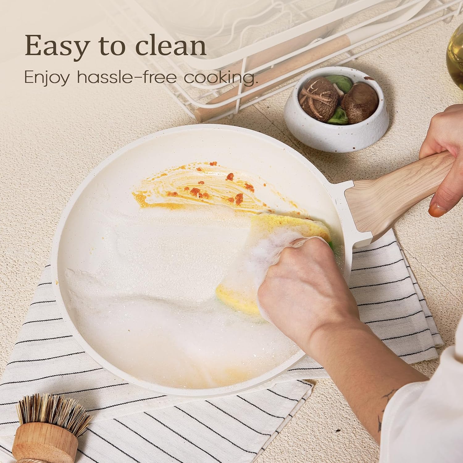 Thumbnail 4 de CAROTE 21-piece nonstick cookware set