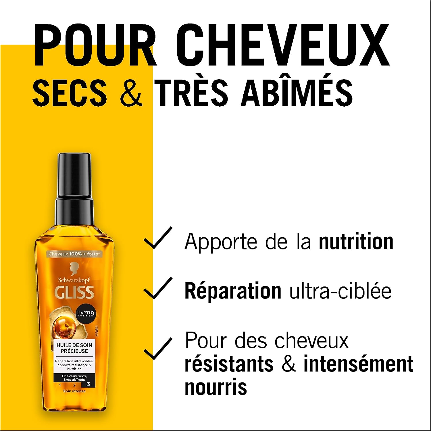 Thumbnail 3 de Gliss Huile de Soin Précieuse 75 ml